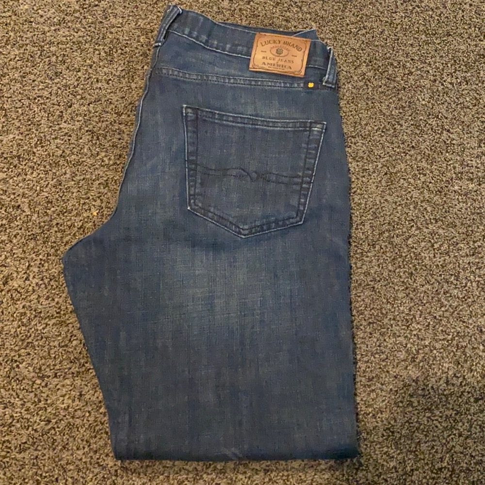 Lucky brand jeans 401 athletic fit men’s 34/32
